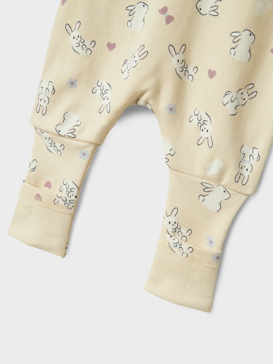 Produktbild Name it Nbfnightsuit 2p Zip Ff Sand Rabbit Noos (68)