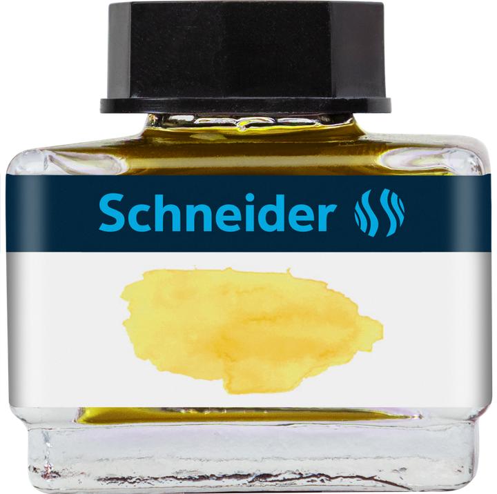 Actual product image Schneider Ink glass 15ml pastel lemon cake (Yellow, 1 pcs.)