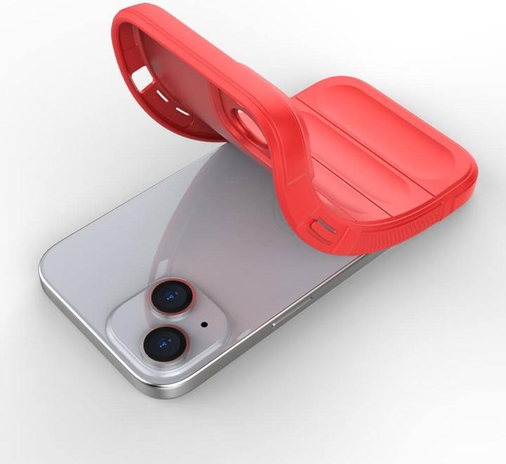 Actual product image Cover-Discount iPhone 15 Plus - Rugged Protective Cover red (Apple iPhone 15 Plus)