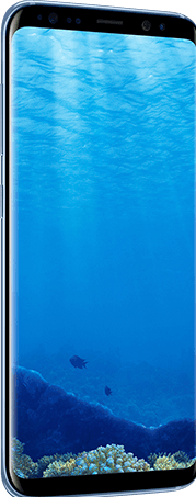 Actual product image Samsung Galaxy S8 (64 GB, Coral Blue, 5.80", Single SIM, 12 Mpx, 4G)
