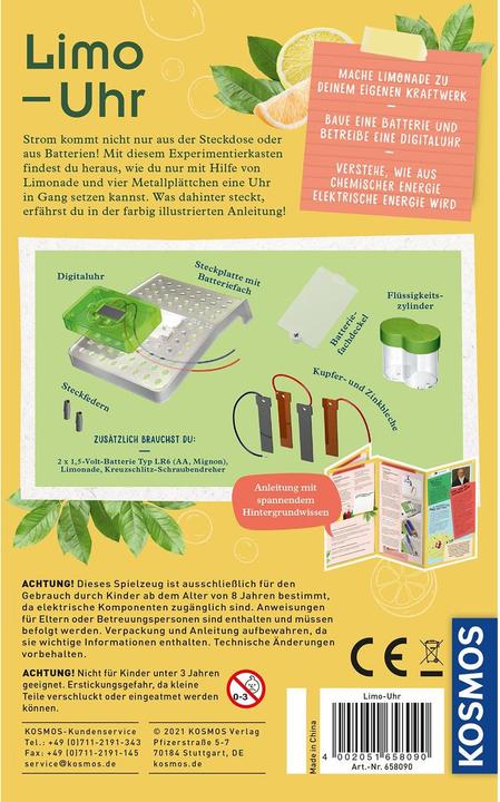 Produktbild Kosmos Limo-Uhr