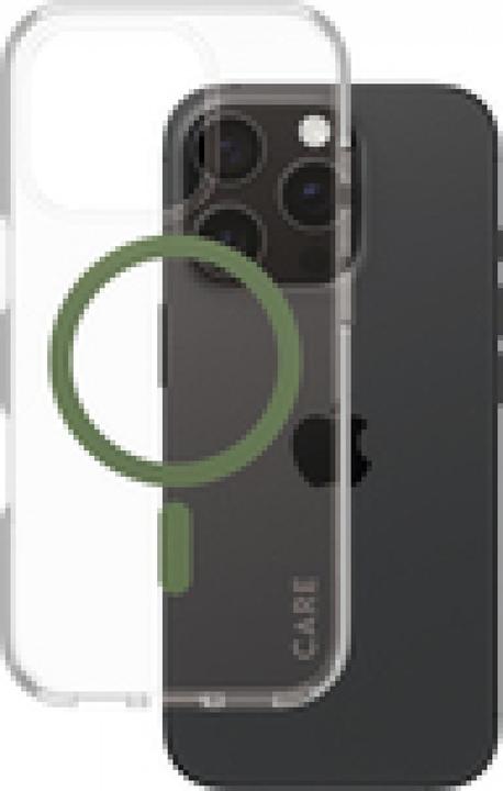 Transparent + Pantone Piquant Green