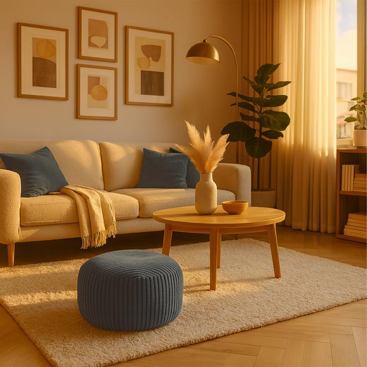 Immagine prodotto Relaxdays Pouf in corda