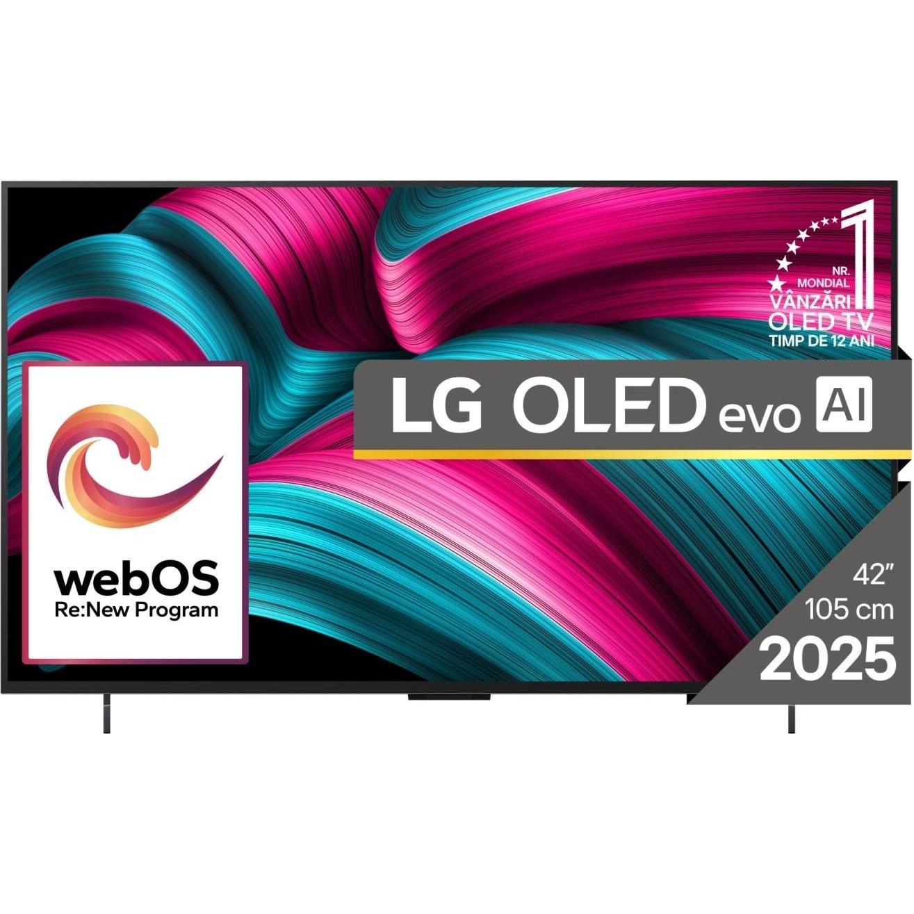 LG OLED42C51LA (42", C5, 4K, 2025), TV, Nero