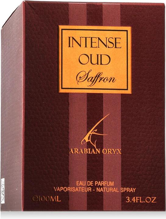 Actual product image Paris Corner Arabian Oryx Intense Oud Saffron Man Edp 100 ml (Eau de parfum, 100 ml)