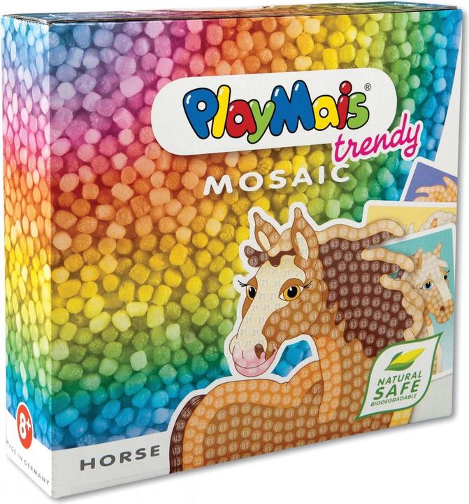 Produktbild PlayMais Trendy Mosaic Horses (3.000 Stück)
