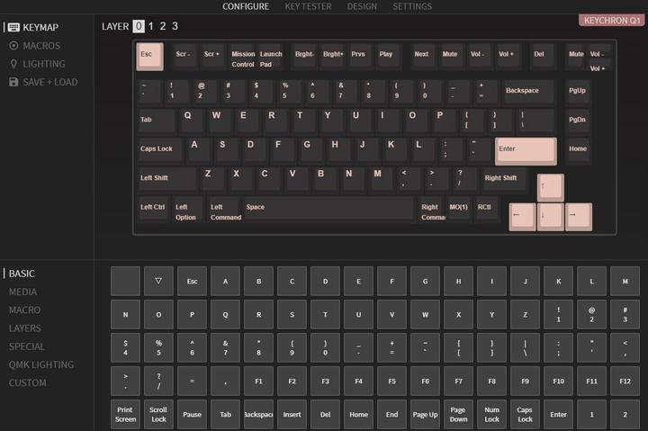 Actual product image Keychron Q1 Knob Version v2 (US, Cable)
