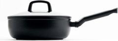 Actual product image BK Easy Induction Ceramic Hapjespan met deksel - 24cm/4.6L - PFAS-vrij (Frying pan, Ceramic)