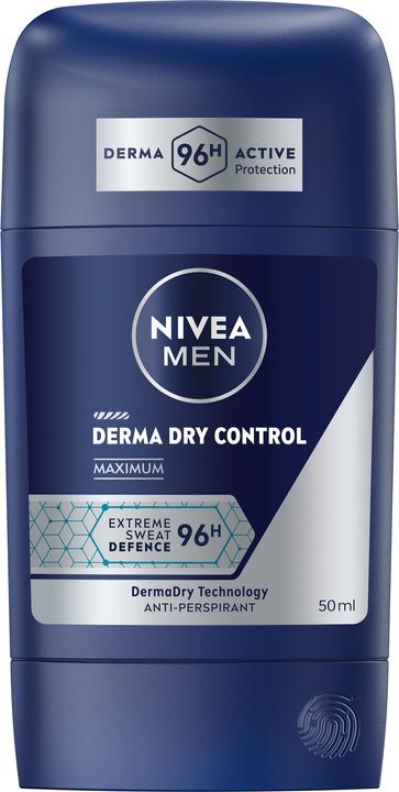 Produktbild NIVEA Derma Dry Control Stick Male (Stick, 90 g)
