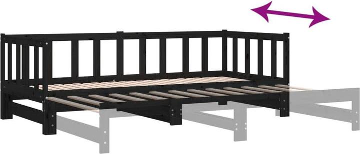 Produktbild vidaXL Tagesbett (181 x 193.50 cm)