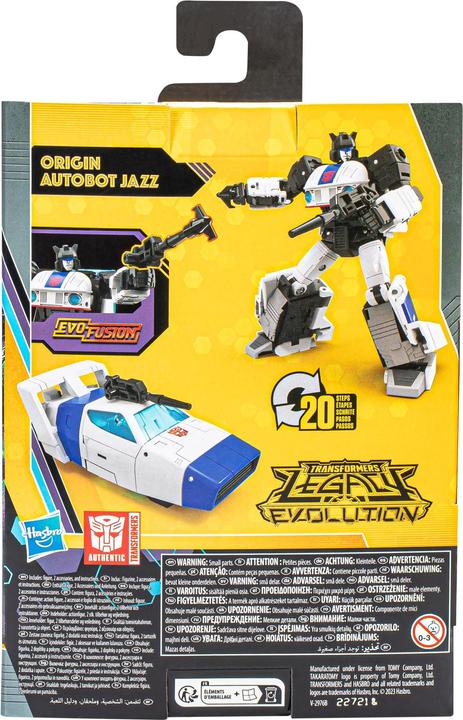 Actual product image Transformers Origin Autobot Jazz