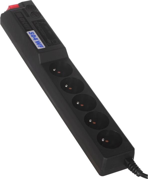 HSK ALP-ACAR504WF---0N Extension Cable 5 AC Outputs Indoor (5 x, CEE 7/5, 1.80 m)