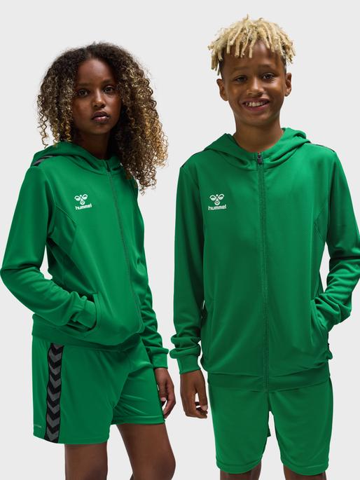 Produktbild hummel Hmlauthentic Pl Zip Hoodie Kids (152)