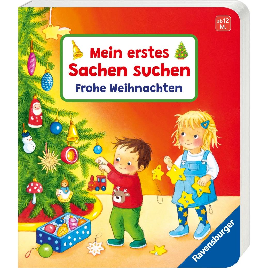 Mein erstes Sachen suchen: Frohe Weihnachten, Kinderbücher von Denitza Gruber, Sandra Grimm