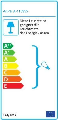 Label énergétique Massive Luminaires encastrés (GU10)