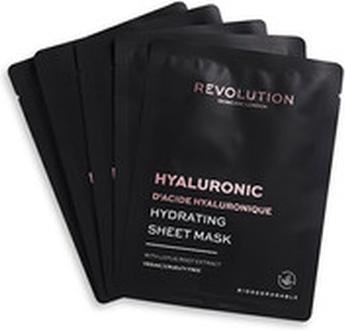 Produktbild Revolution Skincare - Biodegradable Hydrating Hyaluronic Acid Sheet Mask - A set of face masks