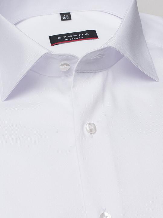 Produktbild Eterna Herrenhemd MODERN FIT Langarm Standard WEISS Gr.45