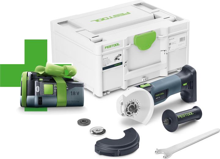 Actual product image Festool Akku-Winkelschleifer AGC 18-125 EB-Basic-5,0 (125 mm)