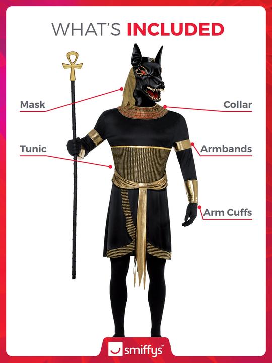 Produktbild Smiffys Kronprinz Anubis (L)