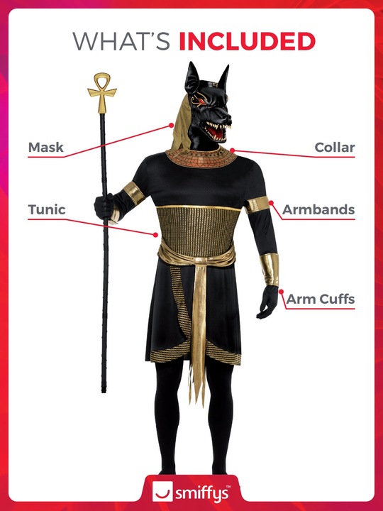 Produktbild Smiffys Kronprinz Anubis (L)