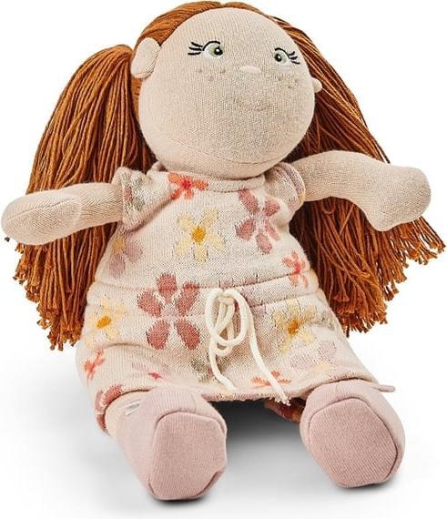 Smallstuff Gebreide pop 30 cm Roos