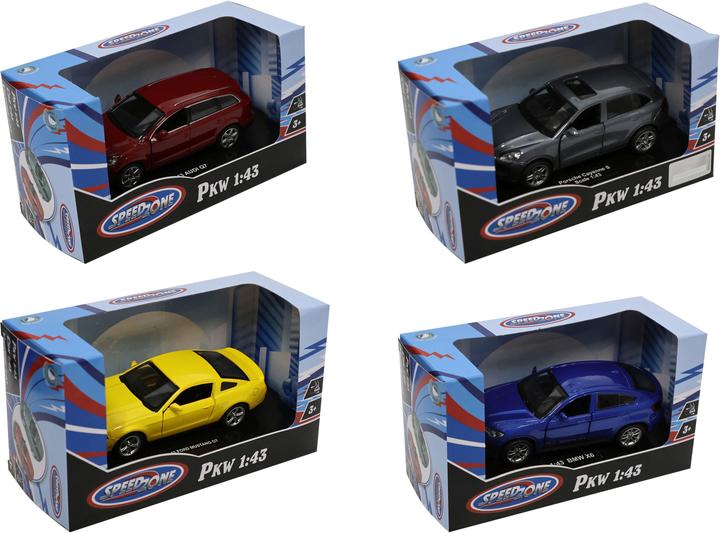 Produktbild Vedes SZ D/C Strassenfahrz.,4-f.sort,1:43,Rückz