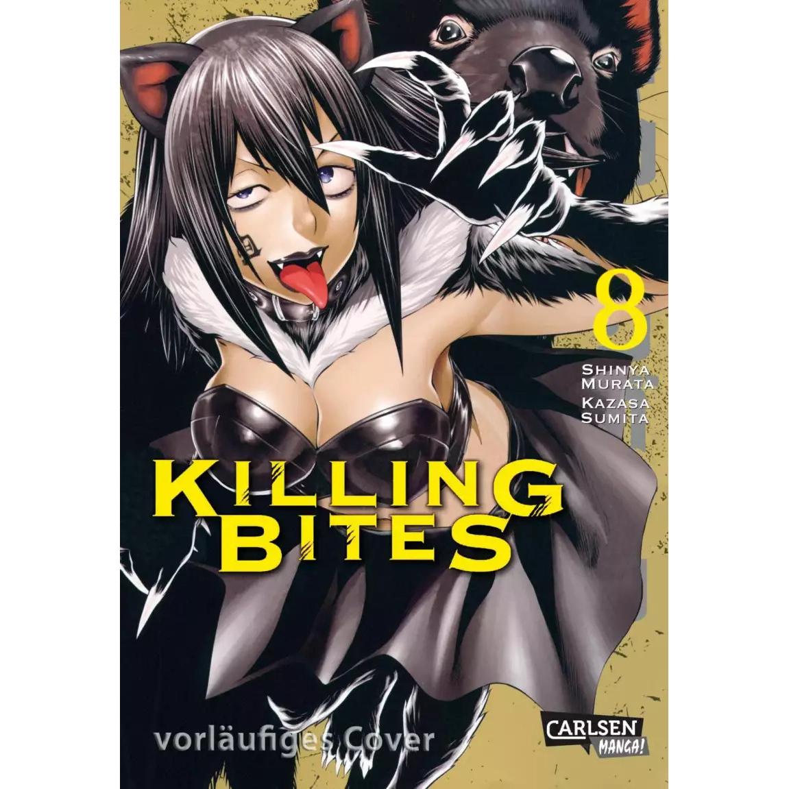 Killing Bites 8, Belletristik von Shinya Murata