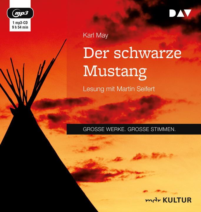 Actual product image The black Mustang (Charles May, German)