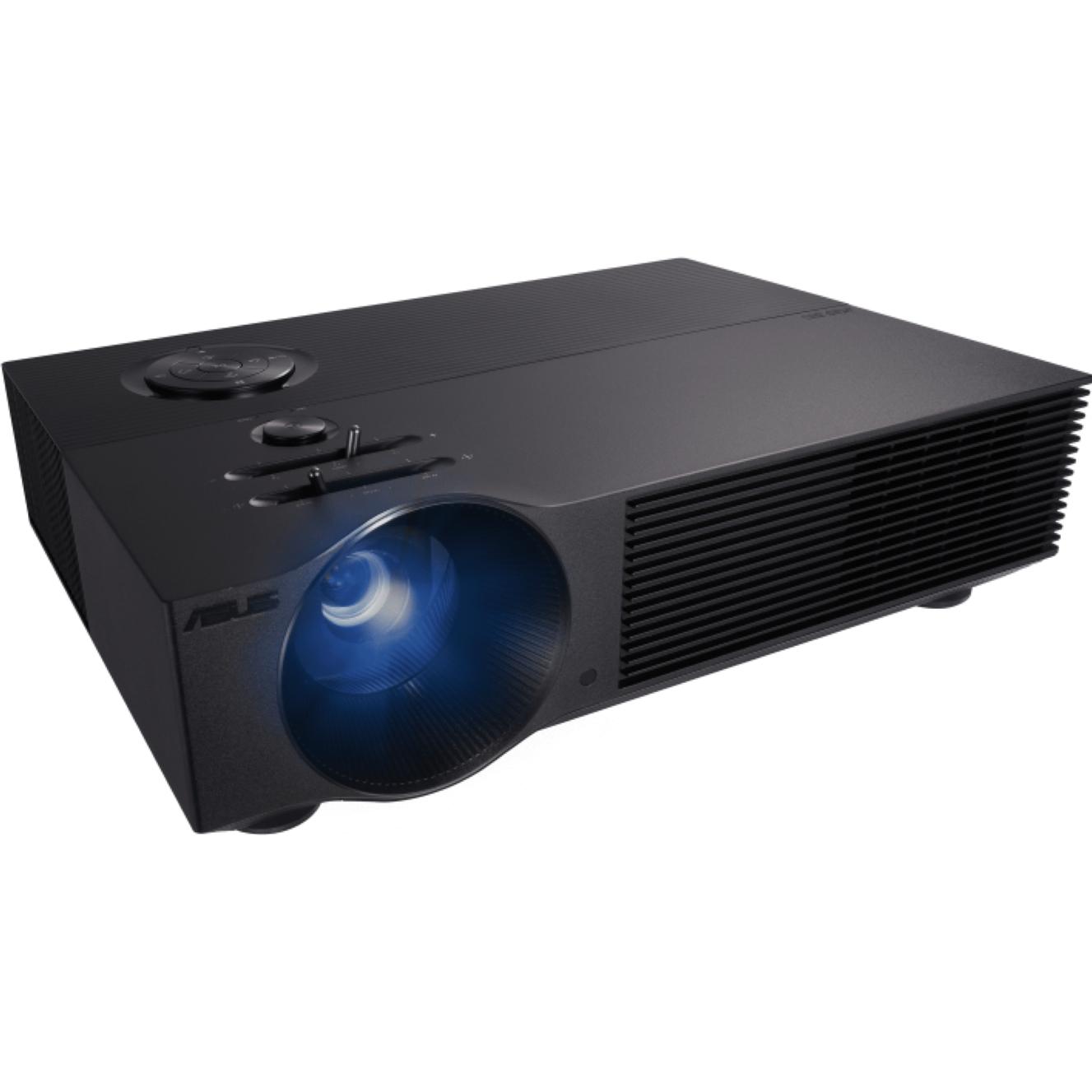 ASUS H1 LED projector, 3000 Lumens (Full HD, 3000 lm, 1.3 - 1.56:1), Beamer, Schwarz