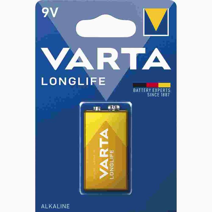 Produktbild Varta Longlife (1 Stk., 9V Block, 565 mAh)