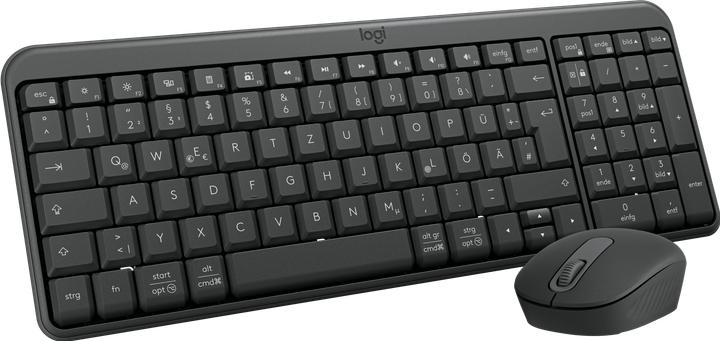 Produktbild Logitech MK250 Wireless Keyboard and Mouse Graphite (DE) (DE, Kabellos)