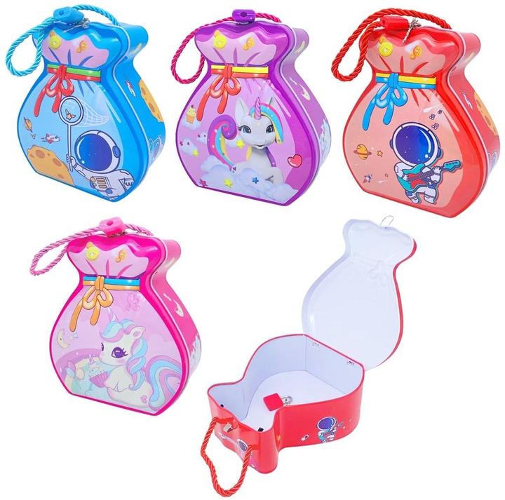 Trifox Sparschweinbeutel Einhorn Kosmos MIX