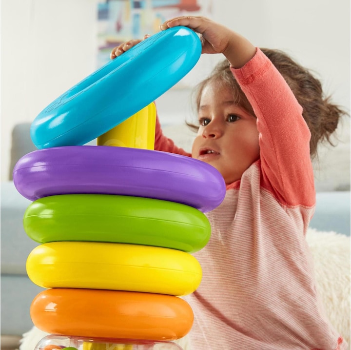 Produktbild Fisher-Price Grosse Farbringpyramide
