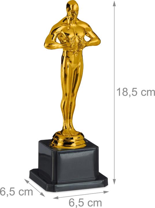 Actual product image Relaxdays 5x trophy figure