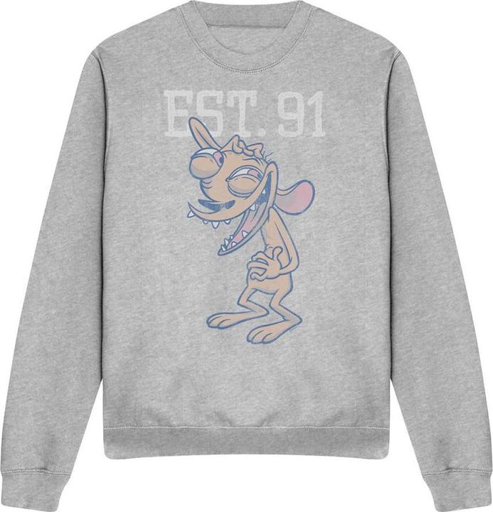 Actual product image Ren & Stimpy Unisex Adult Est Sweatshirt (XL)