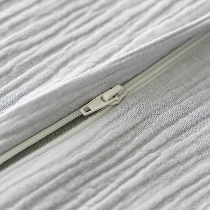 Actual product image Julius Zöllner Summer sleeping bag muslin 98, grey (98 cm, 0.5 TOG, Summer)