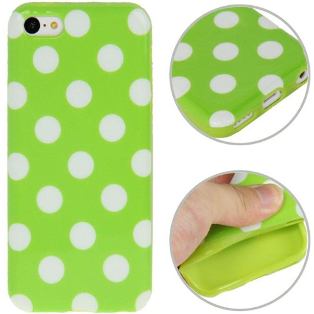 Thumbnail - König Design Schutzhülle für Handy iPhone 5c (Apple iPhone 5c), Smartphone Hülle, Grün