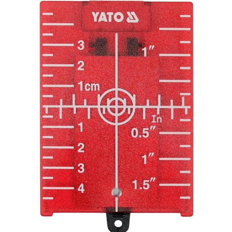 Thumbnail - Yato, Wasserwaage, Plattenpositionierung zum roten Laser (10.50 cm)