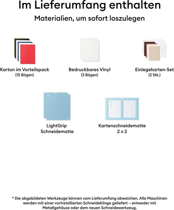 Actual product image Cricut Explore™ 5 Essential Bundle (Cream)