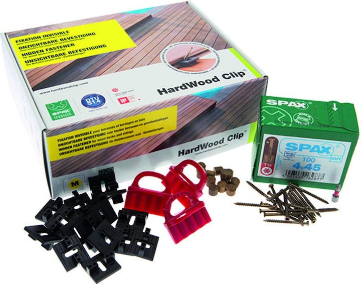 Immagine prodotto Werkstarck Clip per terrazza Clip HardWood Clip (185 x, 25 x 25 mm)