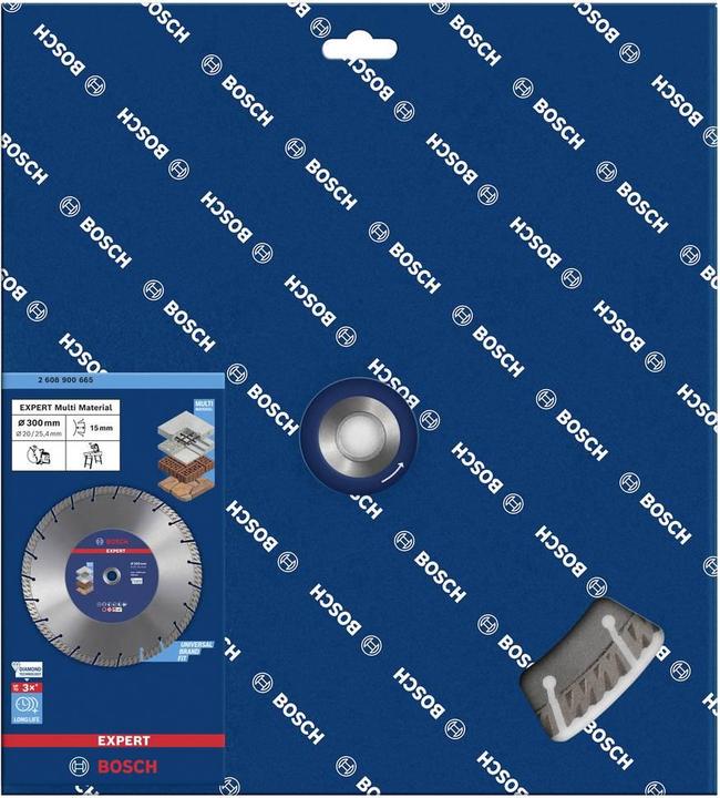 Produktbild Bosch Professional Zubehör EXPERT MultiMaterial Diamanttrennscheiben, 300 x 20/25,40 x 3 x 15 mm