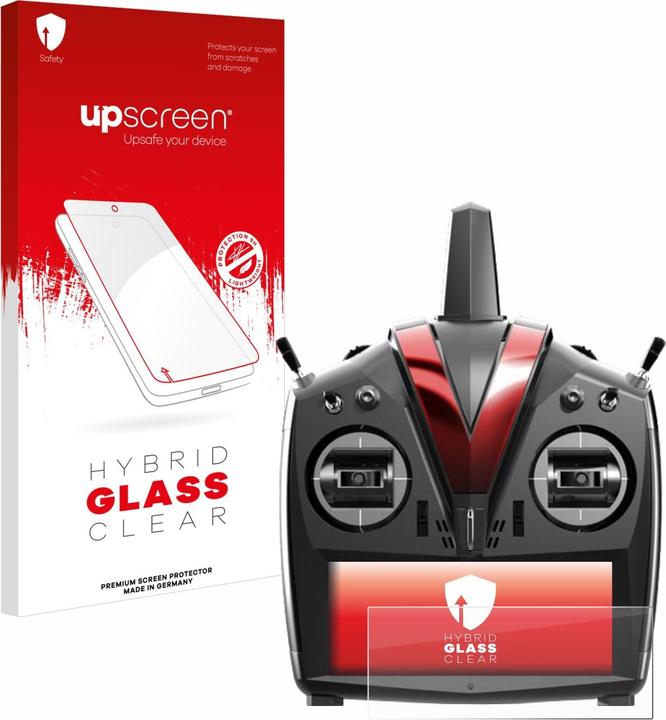 Actual product image upscreen Protective glass screen protector clear