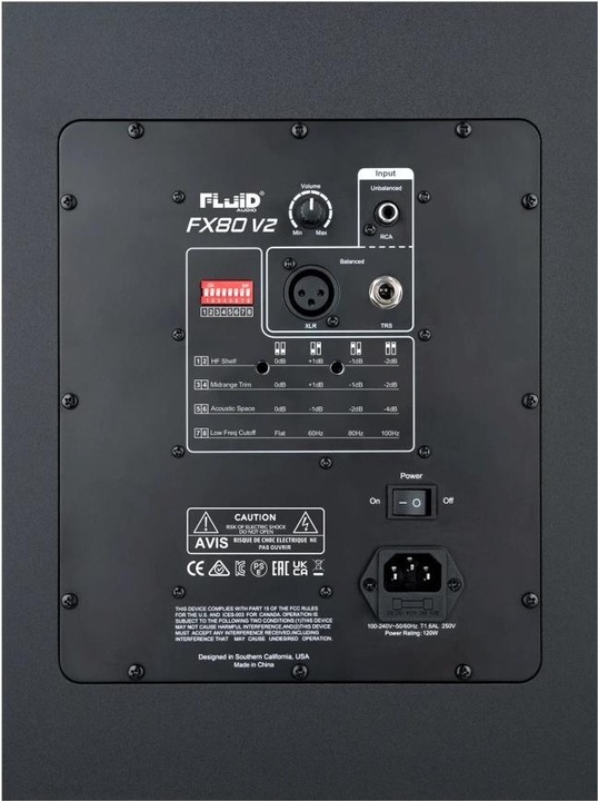 Actual product image Fluid Audio FX80 V2 - Aktywny monitor studyjny (Active, 1 pc.)