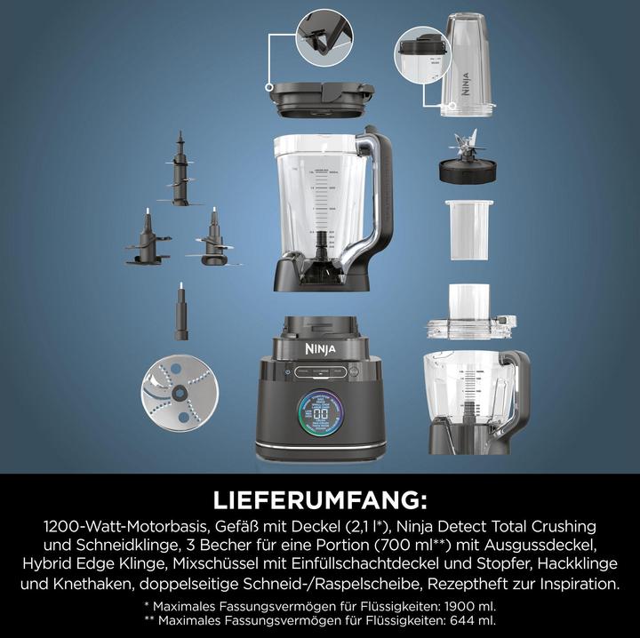 Productafbeelding Ninja Foodi standmixer TB401EU (1200 W)