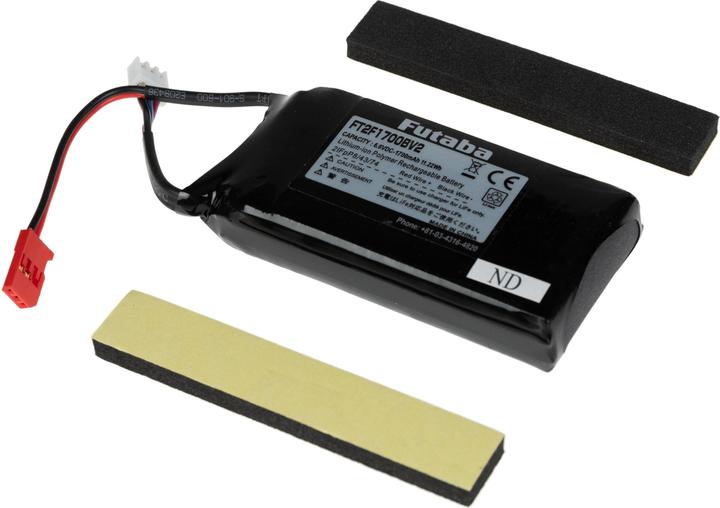 Futaba 1700 mAh 6.6 V 2S1P (6.60 V, 1700 mAh)