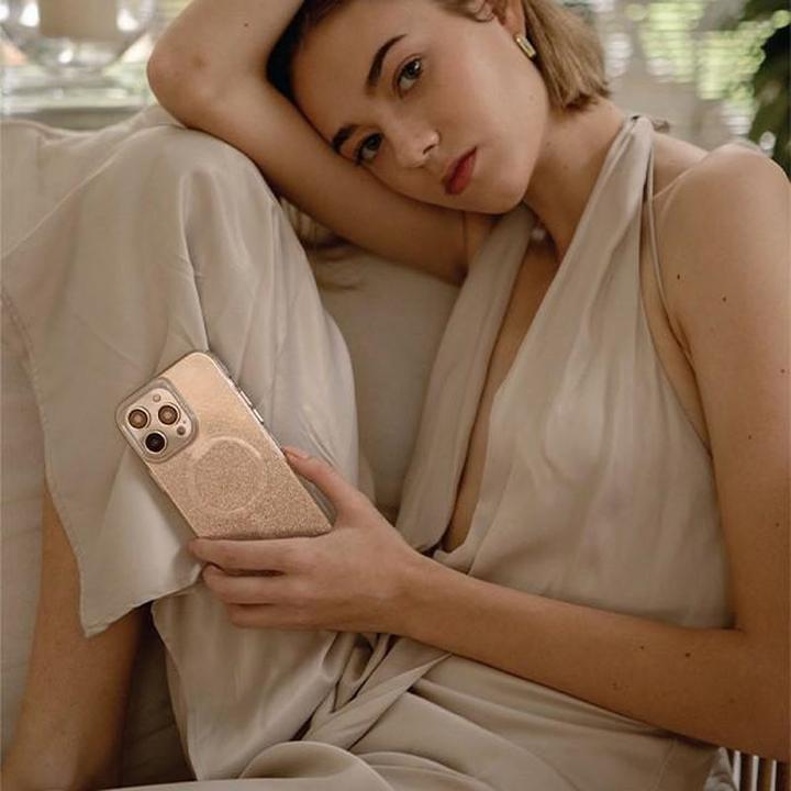 Produktbild Uniq etui Coehl Lumino iPhone 14 6,1" srebrny/sparkling silver (Apple iPhone 14)