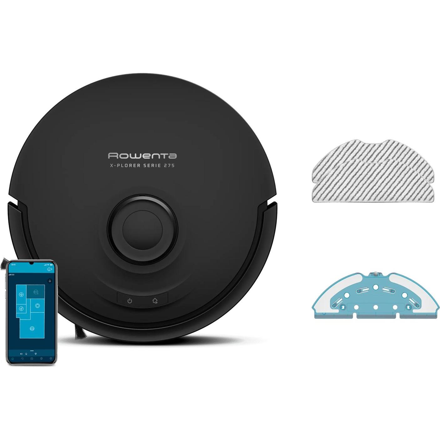 Rowenta RR8865, Robot aspirapolvere, Nero
