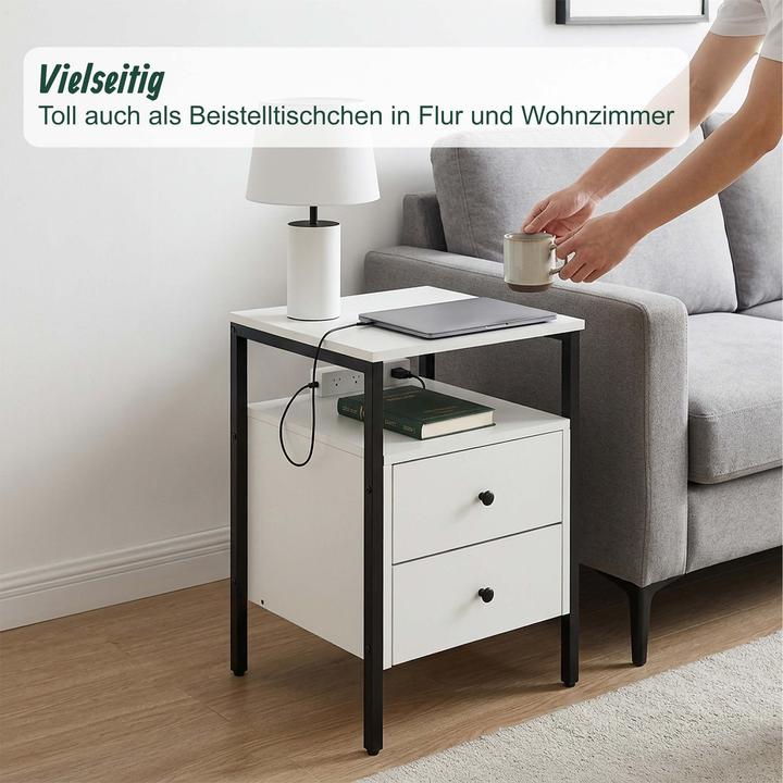 Produktbild Relaxdays Nachttisch (40 x 40 x 61 cm)