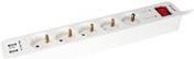 Actual product image equip Power strip Schuko cable +Extras (5 x, CEE 7/3, 1.80 m)