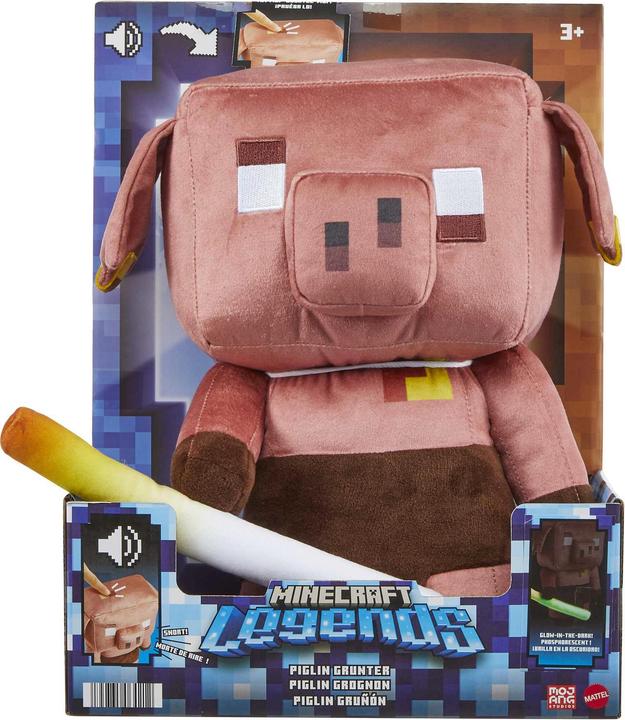 Actual product image Mattel Piglin Feature Plush (29 cm)